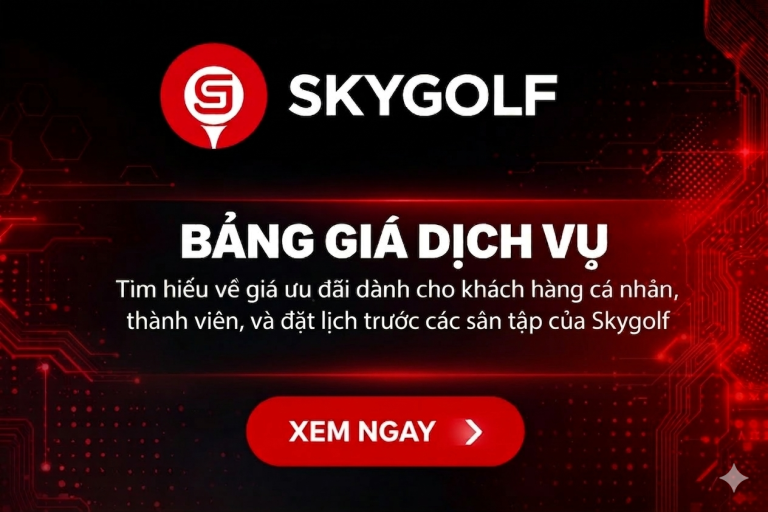 đặt lịch tập golf trong nhà